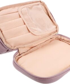 VICASKY Sac Fourre-Tout Volume Important Étui à Maquillage Sac de Voyage pour Ranger Outils et Accessoires de Maquillage