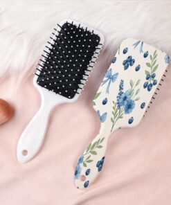 Peigne à cheveux Millennium Y2K avec dents larges et densément espacées, conçu pour les hommes et les femmes, adapté pour la coiffure droite et bouclée, peigne de soins capillaires richement modelé