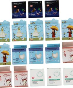 Disques Démaquillants 18 Boîtes en Non-tissé, Blancs, Légers | Peau Douce, Application de Lotion Tonique, 18 Boîtes, Accessoire de Maquillage Style Aléatoire