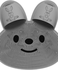 Shower Foot and Back Scrubber, Non-Slip Silicone Bath Massage Cushion | Brush, Foot Massage Mat, Ideal for , Relaxation of Body, Arms, Legs, 1 Piece
