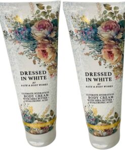 Dressed In White Ultimate Lot de 2 crèmes hydratantes pour le corps (2 x 237 ml)