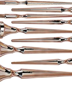 Set de Pinceaux de Maquillage 9 pièces en fibre de charbon, outils | Pinceau Fusain pour Dessin Pour étudiants, artistes, mariage, salon,