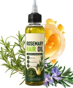 Huile pour Cheveux Secs 120 ml Solution Nourrissante Hydratante Fortifiante | Huile Épaississante Capillaire Pour Soin des Racines Cuir Chevelu Salon Maison Nuit Routine Brushing Occasions Spécial