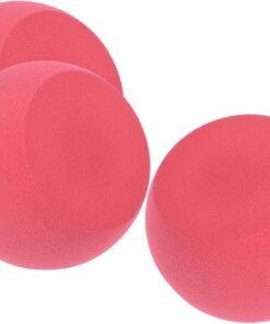 3pièces Éponge De Maquillage Forme De Fruit Set Pour Fond De Teint Outil De Maquillage Réutilisable Et Facile à Nettoyer