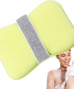Foaming Soap Sponge - Bath Pouch for Men Women Body | Hydrophilic Polyurethane with Compact Size, Cleaning Tools for Scrubbing Washing Showering, Bathroom Travel Gym
