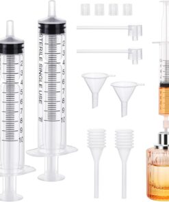 Segbeauty Kit de transfert de parfum 8 pièces de 9,6 g - Extracteur de parfum en plastique de 10 ml - Entonnoir pour recharge, pompe de transfert de parfum et compte-gouttes, kit d'outils de transfert