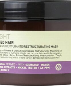 Insight Damaged Hair 8029352353581 Masque restructurant pour homme et femme Idéal pour soins et coiffages