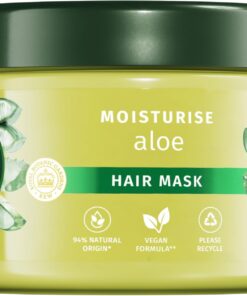Herbal Essences Apaise Masque Aloe Vera Cheveux Très Secs 500ml | Hydrate, Nettoie et Nourrit Les Cheveux Très Secs. Parfum Jasmin et Ingrédients d'Origine Naturelle, Végan.