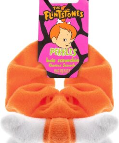The Flintstones Pebbles Chouchou pour cheveux | Beauté folle | Avec motif os – Joli cadeau de soins capillaires pour femme, maman, épouse