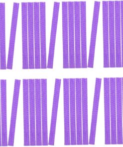Protecteurs de Poils pour Pinceaux de Maquillage 150 Pièces en Pe | Maille Violette, Faciles à Transporter Ranger, Lot de 150 Set de Set de Organiser Vos Accessoires