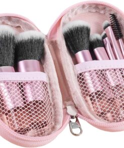 Pinceaux de Set de Pinceaux de Ergonomique de | Douceur Confort Design Ergonomique Manche Court pour Femmes Filles Artistes