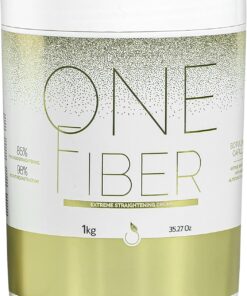 Organic Gold – SOIN LISSANT One Fiber Professionnelle 1kg – Kératine & Réduction de Volume – Lissage Prolongé jusqu’à 85 % – Anti-Frizz, Réparateur & Brillance – Made in Brazil
