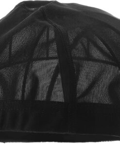 Lot de 3 Bonnets de Postiche Élastiques en Maille Respirante Taille Unique Extensible Accessoires Légers pour Maintien Naturel des Cheveux Adaptés Soins Capillaires et Coiffure
