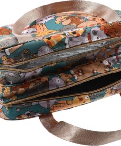 Trousse de Toilette Zippée Portable Multifonction en PU pour Voyage | Usage Maison, Format Compact, Paquet à Cosmétiques Pratique pour Accessoires