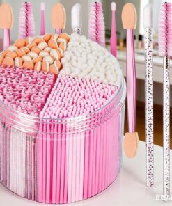 Lot de 310 pinceaux de maquillage jetables, applicateurs de mascara, applicateurs de fard à paupières, outils de maquillage professionnels