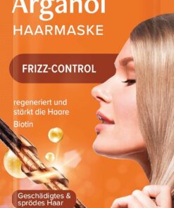 Schaebens Masque capillaire à l'huile d'argan - Frizz-control - Pour cheveux abîmés et cassants - Vegan