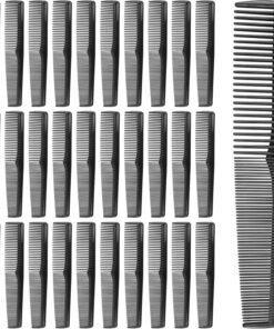 Lot de 20 peignes en plastique emballés individuellement, 2 peignes à , pour soins capillaires, peigne jetable en vrac pour sans-abri, hôtel, orphelinat