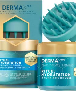 DermaXPro by Head & Shoulders Masque Hydratant + Masseur 300ml | Avec Masseur De Cuir Chevelu. Pour Cheveux Secs. Hydrate Le Cuir Chevelu Et Les Cheveux.