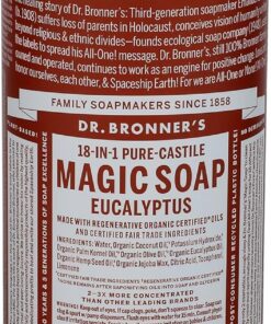 Savon de Castille 18 en 1 au chanvre et à l'eucalyptus 946 ml (Dr. Bronner's)