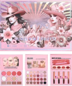 Palette de Outil Cosmétique Portable avec 40 Couleurs | Trousse de Femme Pour Étudiants Adultes Beauté Maison Activités Intérieures