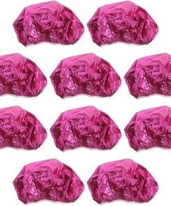 VALICLUD Lot de 10 Bonnets Feuille D'aluminium pour Soins Capillaires, Imperméables et Pliables, pour Coloration Domicile