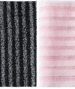 Générique Body Scrub Towel, Double Sided Cloth, Long Shower Towel with Smooth Texture, Daily Routine with Cleansing Care, Beauty Wellness Item, Portable Bath Aid for Men Women Spa Bathroom