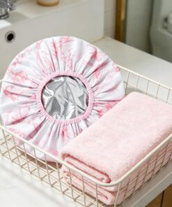 Bonnet chauffant réutilisable pour un conditionnement en profondeur, bonnet thermique pour traitement des cheveux à domicile, bonnet isotherme pour masque capillaire, traitement à l'huile et soins