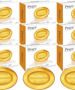 Pears Savon transparent - Formule originale - Hypoallergique et non comédogène - 130 ml (Lot de 12)
